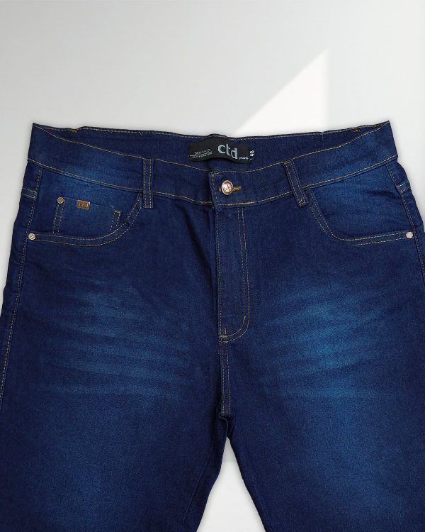 Bermuda Jeans Masculina Escura - Image 5