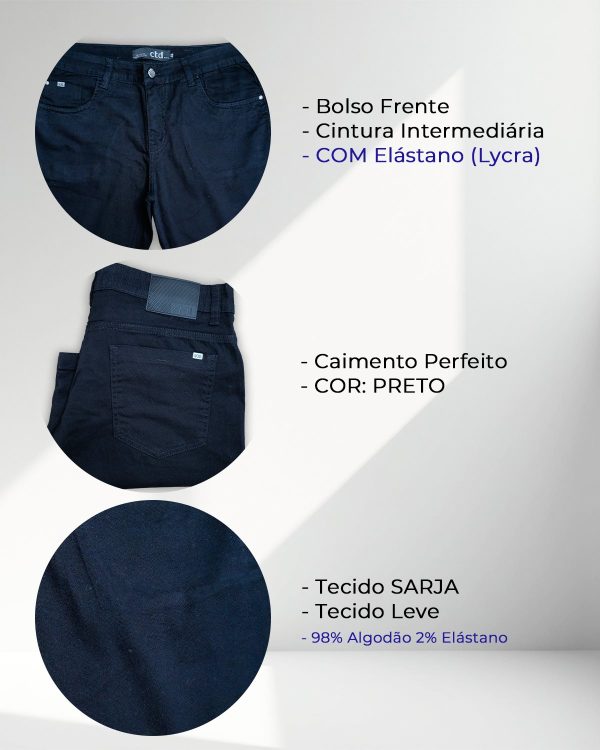 Bermuda Sarja Masculina - Image 2