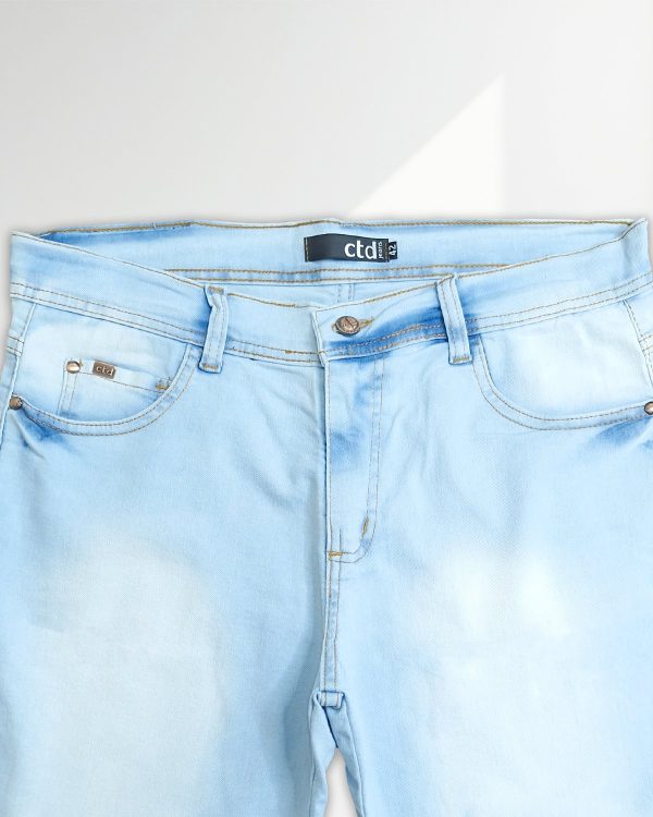 Bermuda Jeans Clarinha Delavê Masculina - Image 5